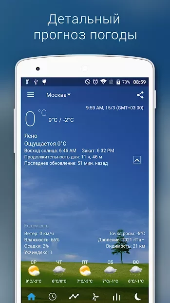 Transparent Clock Weather Premium